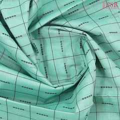 Tiffany Blue Kovai Cotton Saree