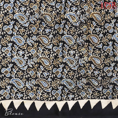 Black Modal Silk Saree