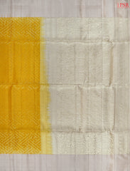 Amber Yellow Soft Silk Saree