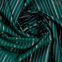 Dark Green Semi Silk Cotton Saree