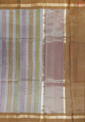 Multicolor Semi Chiniya Saree