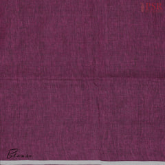 Mulberry Purple Linen Saree