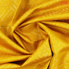 Amber Yellow Soft Silk Saree