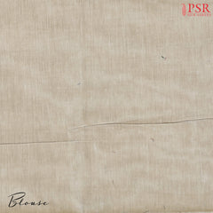 Biscuit Beige Kovai Cotton Saree