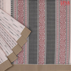 Pale Pink Kovai Cotton Saree