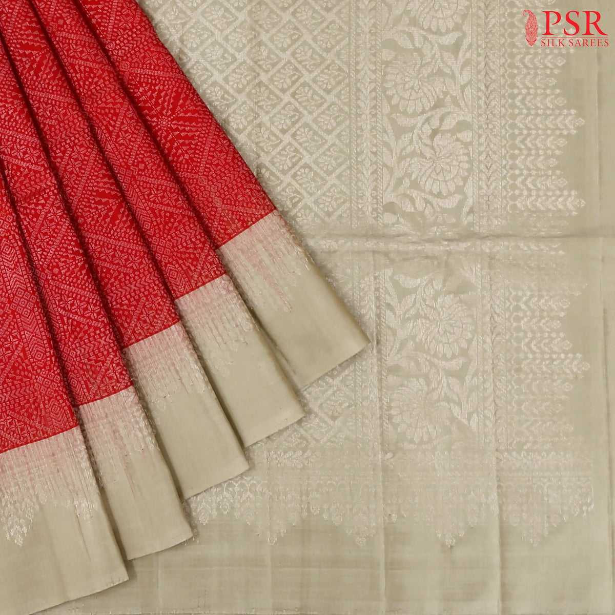 Red Soft Silk Saree