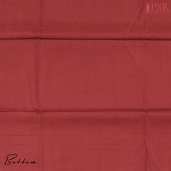 Red Silk Cotton Dress Material