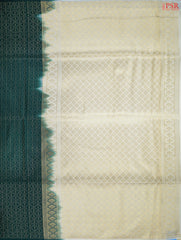 Dark Green Soft Art Silk Saree