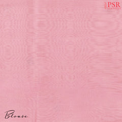 Flamingo Pink Maheshwari Silk Cotton Saree