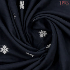 Black Byloom Cotton Saree