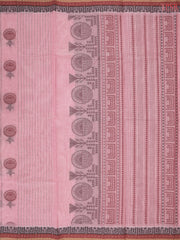 Thulian Pink Kovai Cotton Saree