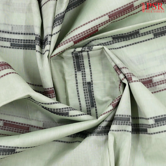 Tranquil Green Kovai Cotton Saree