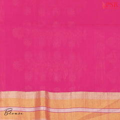 Pink Silk Cotton Saree