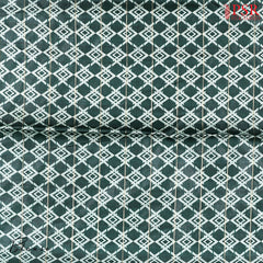 Dark Green Semi Tussar Saree