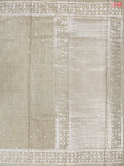 Chikoo Banaras Silk Saree