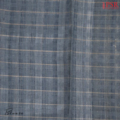 Multicolor Grey Kadhi Tussar Silk Saree