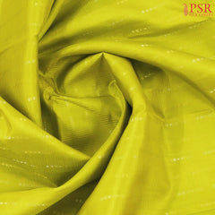 Olive Yellow Fancy Kanchipuram Silk Saree
