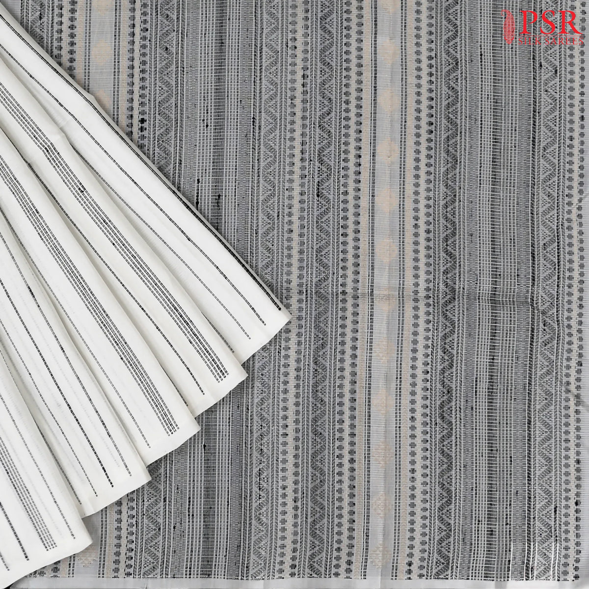 White Soft Silk Saree