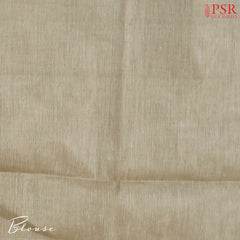Chikoo Beige Kovai Cotton Saree