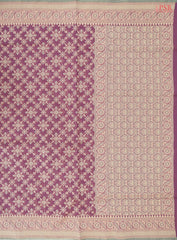 Onion Pink Banaras Silk Cotton Saree