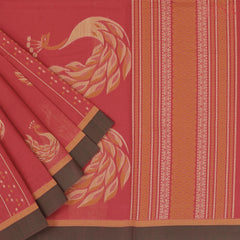 Red Kovai Cotton Saree