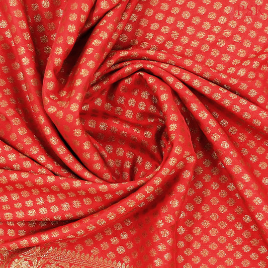Red Summer Silk Saree