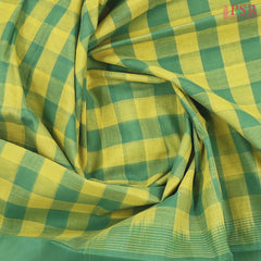 Green & Yellow Kovai Cotton Saree