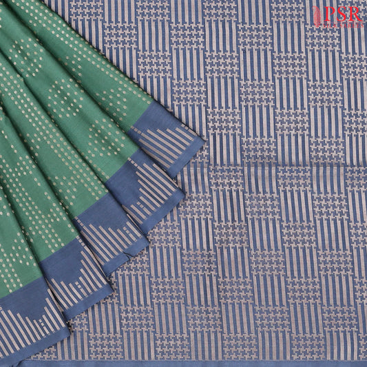 Juniper Green Soft Art Silk Saree