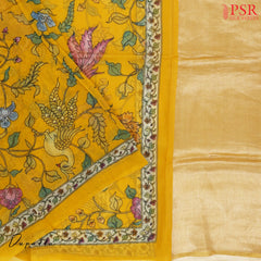Turmeric Yellow Silk Cotton Dress Material