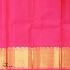 Dark Green Kanchipuram Silk Saree