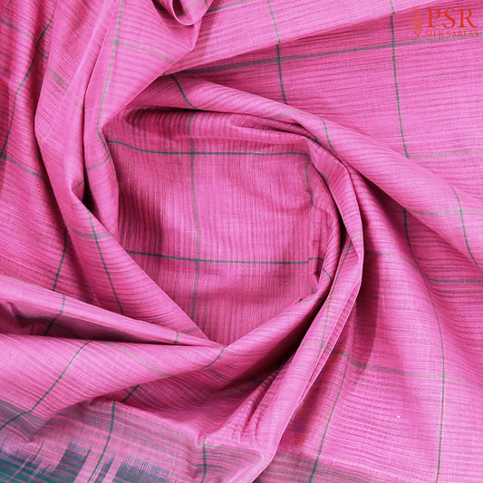 Wild Orchid Pink Kanchi Cotton Saree