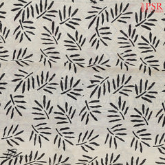 Beige & Red Silk Cotton Saree