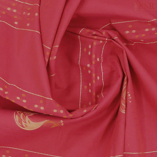 Red Kovai Cotton Saree
