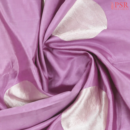 Orchid Purple Banaras Silk Saree