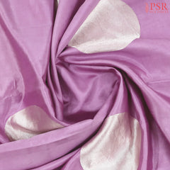 Orchid Purple Banaras Silk Saree