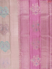 Heather Peach Kanchipuram Silk Saree
