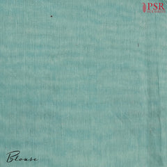 Lake Teal Kovai Cotton Saree
