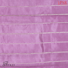 Orchid Purple Banaras Silk Saree