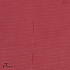 Carmine Red Kovai Cotton Saree
