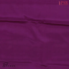 Cream Yellow Mysore Silk Saree