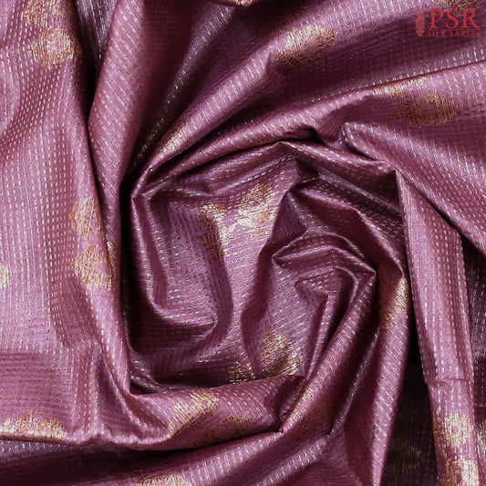 Tyrian Purple Banaras Tussar Silk Saree