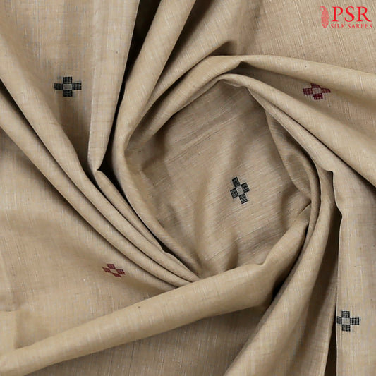 Tan Byloom Cotton Saree