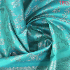 Belize Blue Kanchipuram Silk Saree