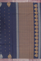 Dark Blue Kovai Cotton Saree