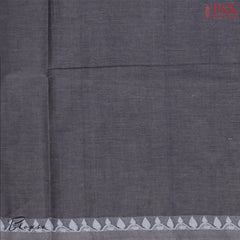 Charcoal Grey Kovai Cotton Saree