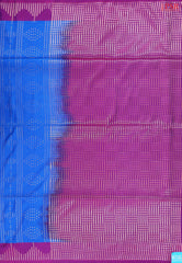 Azure Blue Soft Art Silk Saree