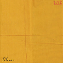 Tuscan Yellow Kovai Cotton Saree