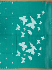 Persian Green Byloom Cotton Saree