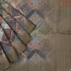 Multicolor Kadhi Tussar Silk Saree