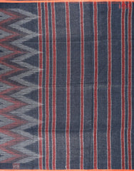 Dark Blue Linen Saree